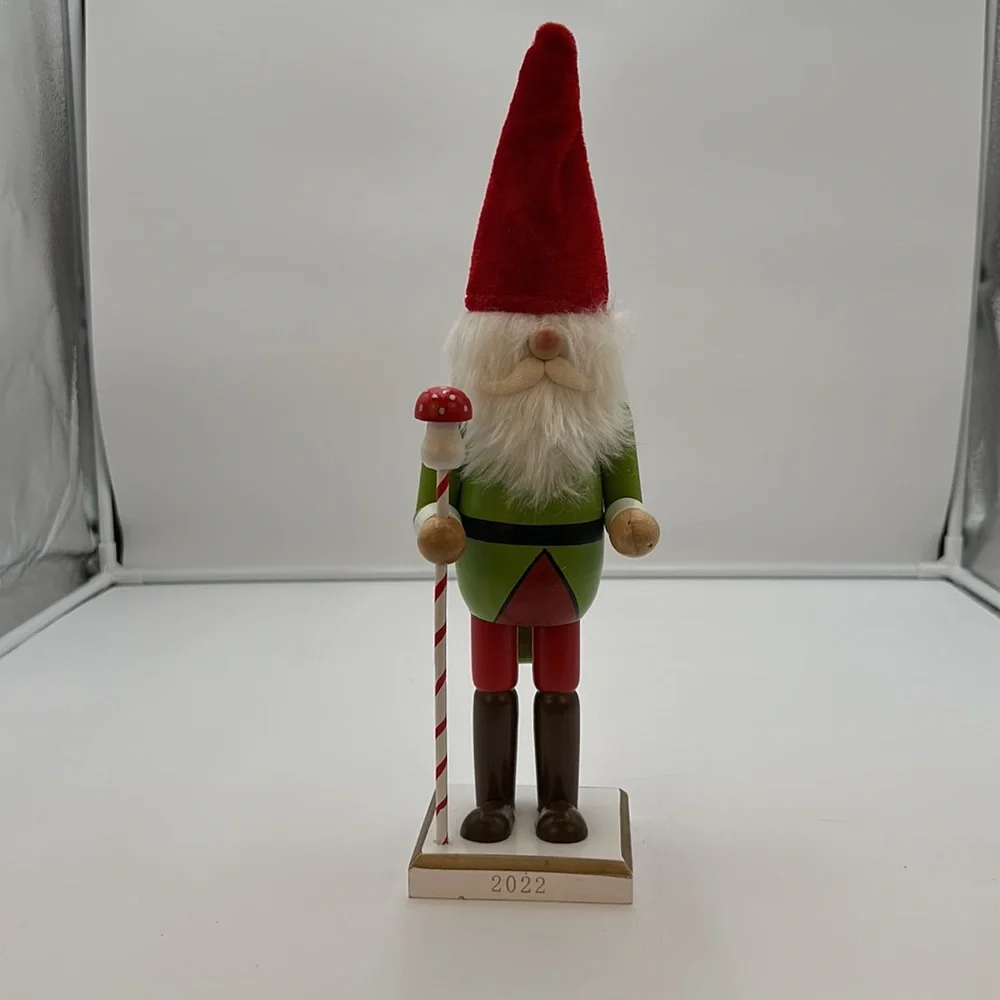 Wondershop Nutcracker Gnome with Mushroom Cane - Target 2021